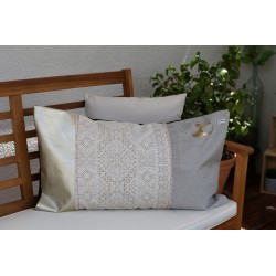 Coussin tissé façon berbère